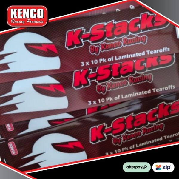 X Stacks style K-Stacks Laminated Tearoffs By Kenco Racing | KKS-205c