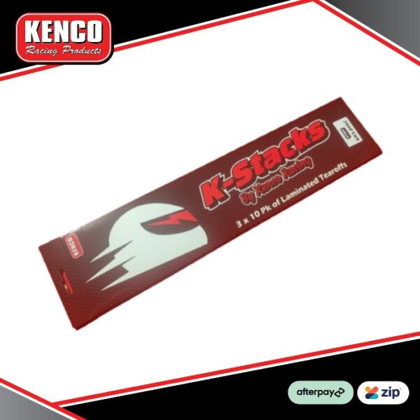 X Stacks style K-Stacks Laminated Tearoffs By Kenco Racing | KKS-205c