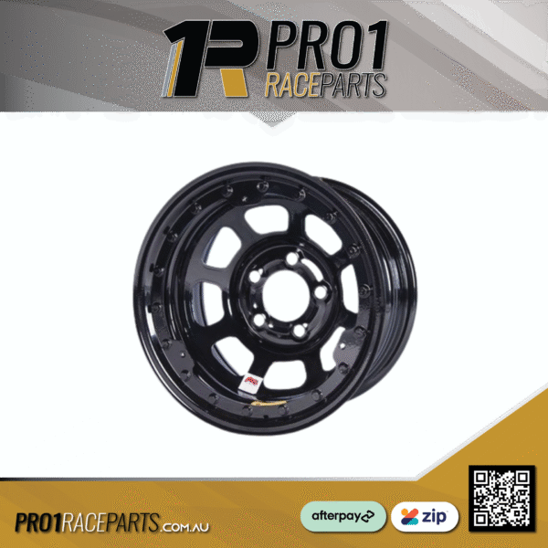 Bassett Steel Beadlock Race Wheels - 15in x 8in - 4in Backspace Bassett Steel Beadlock Race Wheels - 15in x 8in - 4in Backspace