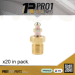 Bleeder Screws 1/8 NPT 20pk