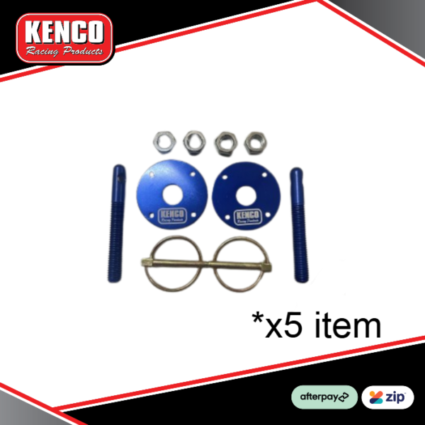 Kenco Bonnet Pins Blue x5