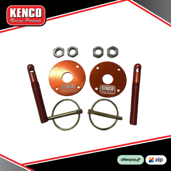 Kenco Bonnet Nut and Washer Set Orange