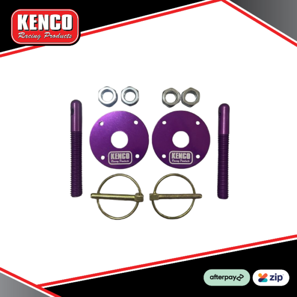 Kenco Bonnet Nut and Washer Set Purple