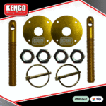 Kenco Bonnet Pins and Washers Kit - Gold