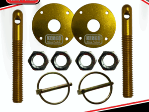 Kenco Bonnet Pins and Washers Kit - Gold