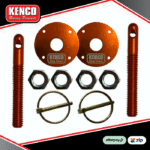 Kenco Bonnet Pins and Washers Kit - Orange