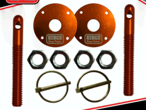 Kenco Bonnet Pins and Washers Kit - Orange