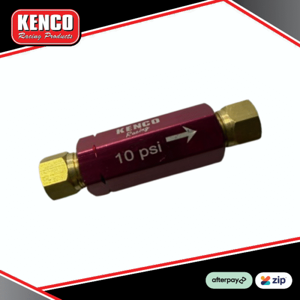 Kenco Racing Residual Pressure Valve - 10lb Kenco Racing Residual Pressure Valve - 10lb