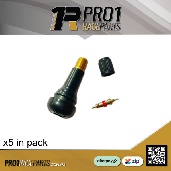 Kenco Standard Tubeless Tyre Valve w Stem - 5 pack