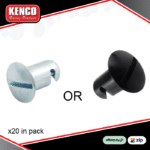 DZUS Quarter Turn - 20 Pack - Both