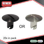 DZUS Quarter Turn - Oversized Head - 20 Pack - Both