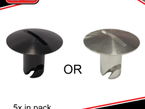 DZUS Quarter Turn - Oversized Head - 5 Pack - Both