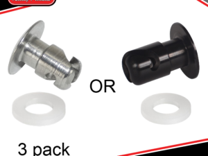 DZUS Quarter Turn - Undercut - 3 Pack - Both