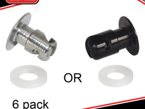 DZUS Quarter Turn - Undercut - 6 Pack - Both