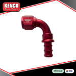 Kenco AN12 Pushlock - 90 Degree - Red