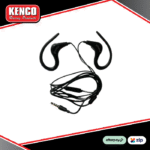 Kenco Wrap-Around Stereo Earphones - Black