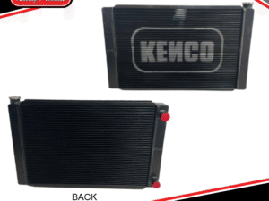 Kenco 31x19 Double Pass Aluminium Radiator - BLACK