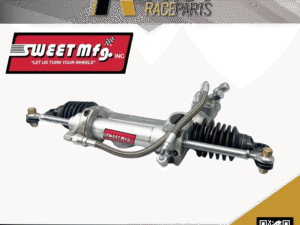 Sweet Manufacturing Custom Center Integrated Rack and Pinion with Rod End - 4in - 19 1-4in or 23in