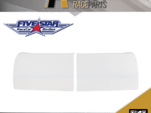 FIVESTAR Dodge Rear Tail Bumper - White