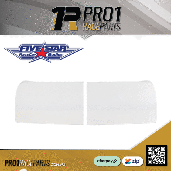 FIVESTAR Dodge Rear Tail Bumper - White FIVESTAR Dodge Rear Tail Bumper - White