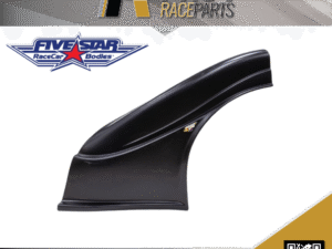FIVESTAR Left Plastic Dirt Fender - Black