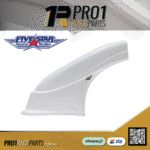 FIVESTAR Left Plastic Dirt Fender - White