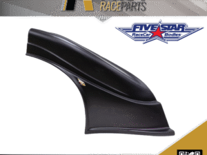 FIVESTAR Right Plastic Dirt Fender - Black