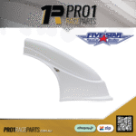 FIVESTAR Right Plastic Dirt Fender - White