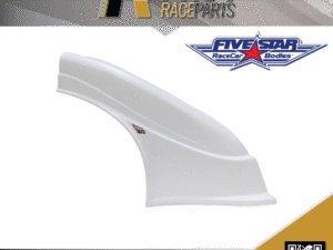 FIVESTAR Right Plastic Dirt Fender - White