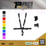 Pro1 SFi 5 Point Ratchet Harness - 2 Inch