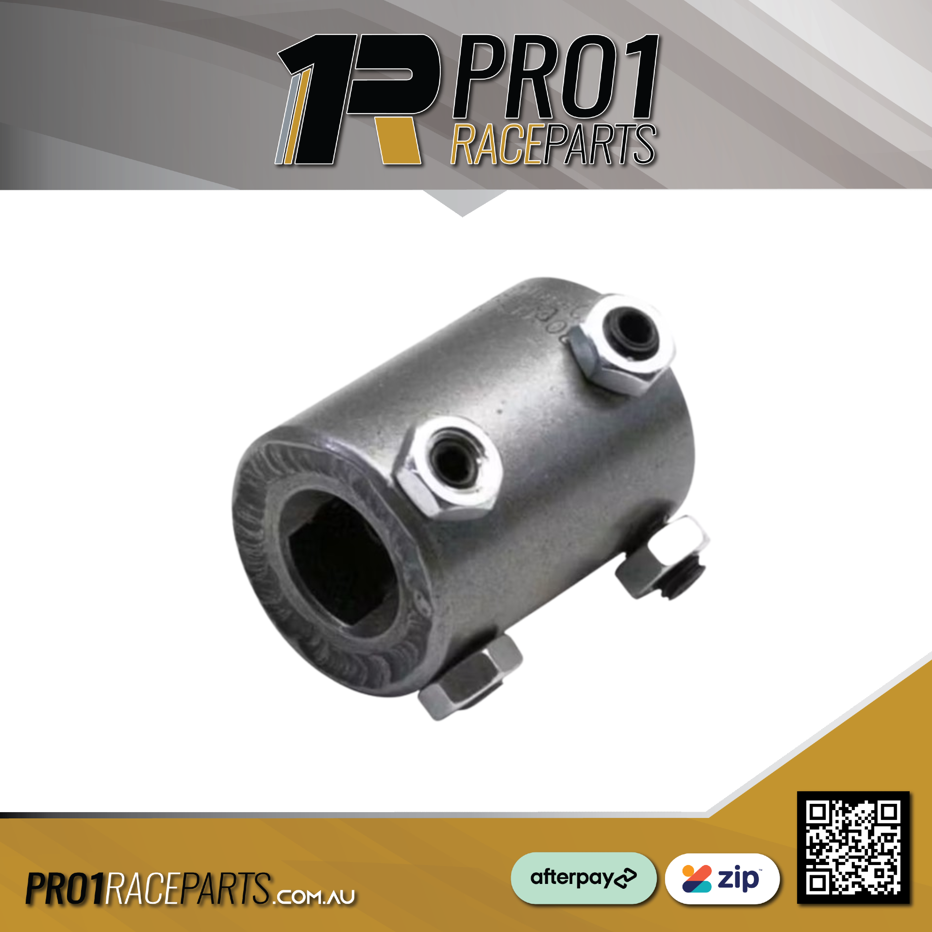 Speedway Motors Steering Coupler 3-4in 36 Spline