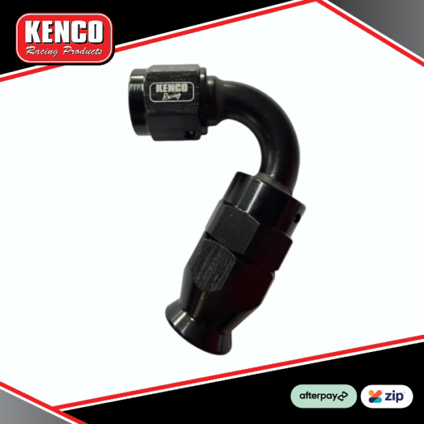 Kenco Racing 120 Degree Nylon PTFE Hose Type Fitting - Black Kenco Racing 120 Degree Nylon PTFE Hose Type Fitting - Black