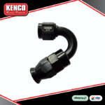 Kenco Racing 150 Degree Nylon PTFE Hose Type Fitting - Black