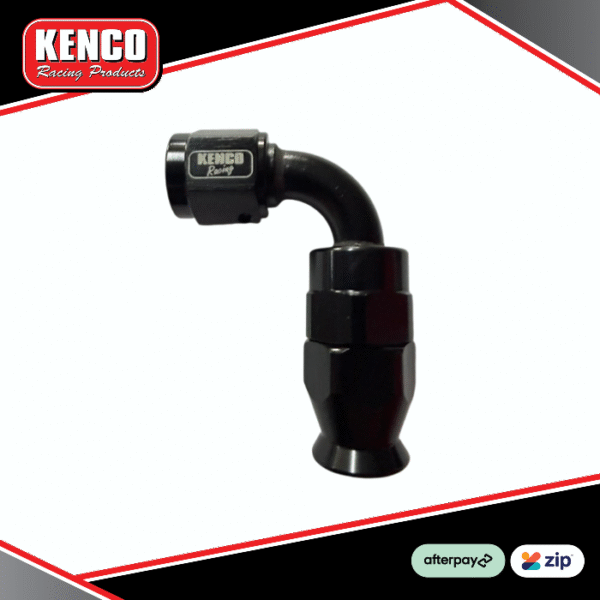 Kenco Racing 90 Degree Nylon PTFE Hose Type Fitting - Black Kenco Racing 90 Degree Nylon PTFE Hose Type Fitting - Black