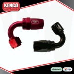 Kenco Racing AN6 120° Degree Screw-On Coupling Fitting | Red or Black | FREE POST*