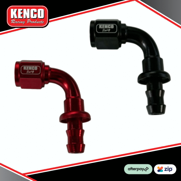 Kenco Racing AN 90 Degree Pushlock Fitting Kenco Racing AN 90 Degree Pushlock Fitting