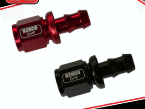 Kenco Racing AN4 Straight Push-Lock Fitting | Red or Black | FREE POST*