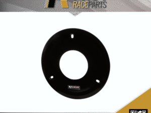 Allstar Aluminium Mud Cover with Large Centre Hole - BLK