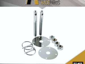 Allstar Steel Bonnet Pin Kit with 3/16" Flip-Over Clips