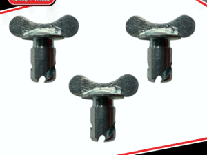 Kenco DZUS Winged Undercut Quarter Turn Fastener - 3pk