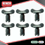 Kenco Racing DZUS Winged Undercut Quarter Turn Fasteners | 7/16" x .550 | 6 PACK | FREE POST*