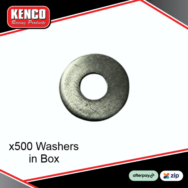 Kenco Racing Back-Up Washers - Box of 500 Kenco Racing Back-Up Washers - Box of 500