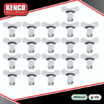 Kenco Racing DZUS Winged Quarter Turn Fastener | 5/16" x .500 | 20 Pack | FREE POST*