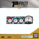 Quickcar 3-1 Gauge Panel Fuel Pressure - Oil Pressure - Tachometer - Water Temperature