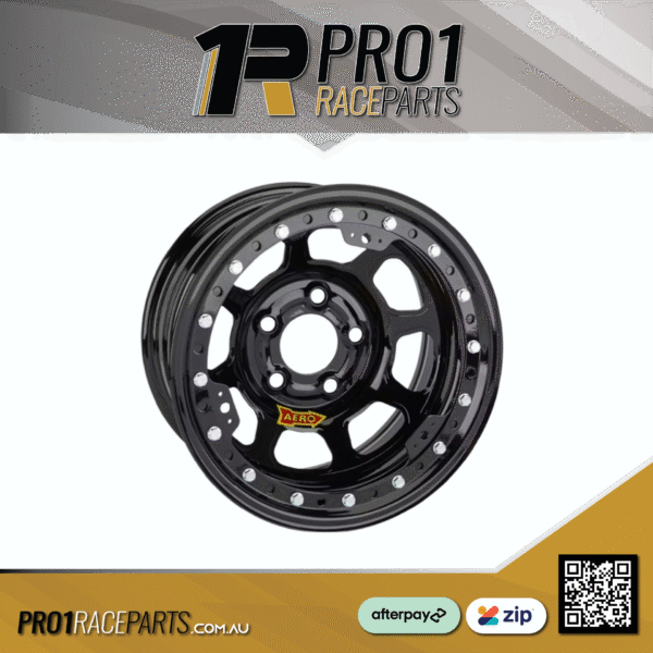 Aero 53-Series Beadlock Steel Race Wheels - 15in x 7in - 2in Backspace