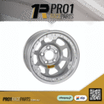 Aero 53-Series Steel Beadlock Race Wheels - 15in x 8in - 3in Backspace - SILVER