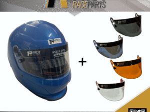 Pro1 SNELL 2025 Helmet with Replacement Visor - Blue
