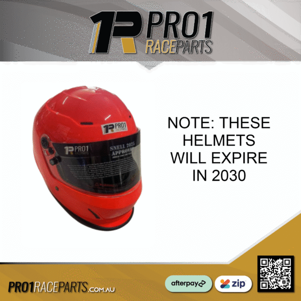 SNELL 2020 Helmet - Fluro Orange