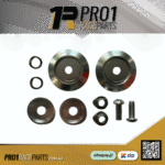 HANS Helmet Anchors for Head and Neck Restraints - Silver