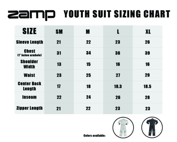 Zamp Youth SFi 3.2A/1 Race Suit Single 1 Layer Speedway GO Kart Drag Racing Car - Image 3